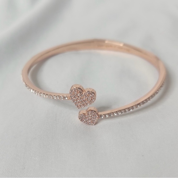 Kate Spade Yours Truly Gold Heart Bracelet - Picture 2 of 3